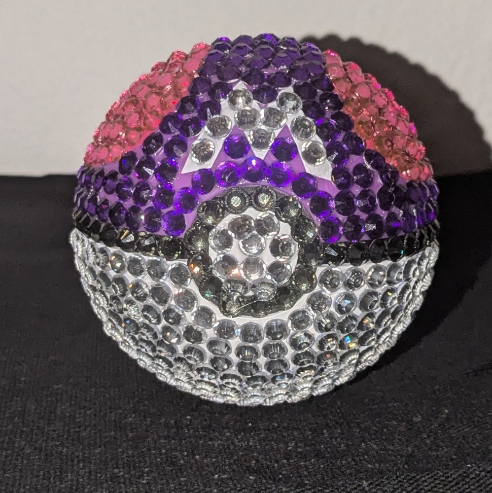 Crystallized Poké Ball Bag Charms / Keychain